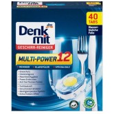 Таблетки для посудомийної машини Denkmit Multi-Power 12 40шт Німеччина 